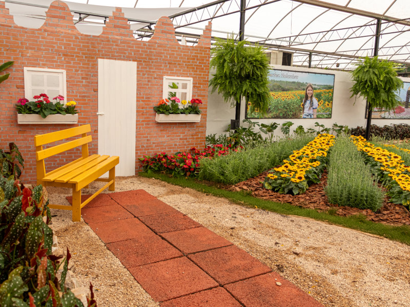 Releitura do Magic Garden Holambra na Expoflora 2024